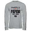 Promoted To Papaw Est 2025 First Time Fathers Day Shirt & Hoodie | siriusteestore