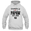 Promoted To Papaw Est 2025 First Time Fathers Day Shirt & Hoodie | siriusteestore