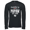 Promoted To Papaw Est 2025 Funny First Time Fathers Day Shirt & Hoodie | siriusteestore