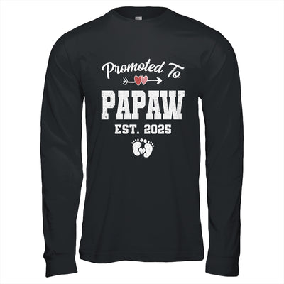 Promoted To Papaw Est 2025 Funny First Time Fathers Day Shirt & Hoodie | siriusteestore