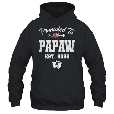 Promoted To Papaw Est 2025 Funny First Time Fathers Day Shirt & Hoodie | siriusteestore