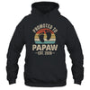 Promoted To Papaw Est 2026 Fathers Day Vintage Shirt & Hoodie | siriusteestore