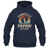 Promoted To Papaw Est 2026 Fathers Day Vintage Shirt & Hoodie | siriusteestore