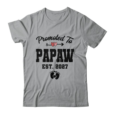 Promoted To Papaw Est 2027 First Time Fathers Day Shirt & Hoodie | siriusteestore