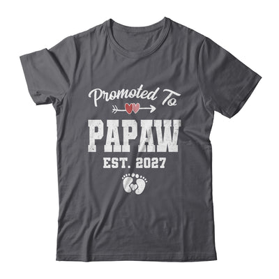 Promoted To Papaw Est 2027 Funny First Time Fathers Day Shirt & Hoodie | siriusteestore