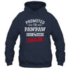 Promoted To Pawpaw Again 2026 Pregnancy Announcement Shirt & Hoodie | siriusteestore