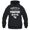 Promoted To Pawpaw Est 2025 Fathers Day First Time New Shirt & Hoodie | siriusteestore