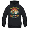 Promoted To Pawpaw Est 2025 Vintage New Pawpaw Fathers Day Shirt & Hoodie | siriusteestore
