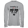 Promoted To Pop Pop Est 2025 First Time Fathers Day Shirt & Hoodie | siriusteestore