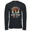 Promoted To Pop Pop Est 2026 Fathers Day Vintage Shirt & Hoodie | siriusteestore