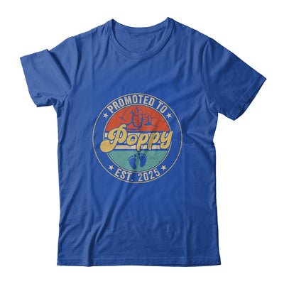 Promoted To Poppy 2025 Pregnancy New First Poppy Retro Shirt & Hoodie | siriusteestore