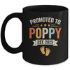 Promoted To Poppy 2025 Retro Soon To Be Poppy Est 2025 Mug | siriusteestore