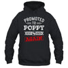 Promoted To Poppy Again 2025 Pregnancy Announcement Shirt & Hoodie | siriusteestore