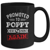 Promoted To Poppy Again 2026 Pregnancy Announcement Mug | siriusteestore