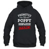 Promoted To Poppy Again 2026 Pregnancy Announcement Shirt & Hoodie | siriusteestore