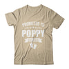 Promoted To Poppy Est 2025 Fathers Day First Time New Poppy Shirt & Hoodie | siriusteestore