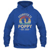 Promoted To Poppy Est 2026 Fathers Day Vintage Shirt & Hoodie | siriusteestore