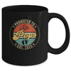 Promoted To Pops 2025 Pregnancy New First Pops Retro Mug | siriusteestore