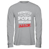 Promoted To Pops Again 2026 Pregnancy Announcement Shirt & Hoodie | siriusteestore