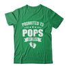 Promoted To Pops Est 2025 Fathers Day First Time New Pops Shirt & Hoodie | siriusteestore