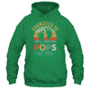 Promoted To Pops Est 2025 Fathers Day Vintage Shirt & Hoodie | siriusteestore