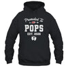 Promoted To Pops Est 2026 Funny First Time Fathers Day Shirt & Hoodie | siriusteestore