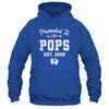 Promoted To Pops Est 2026 Funny First Time Fathers Day Shirt & Hoodie | siriusteestore