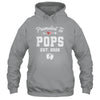 Promoted To Pops Est 2026 Funny First Time Fathers Day Shirt & Hoodie | siriusteestore