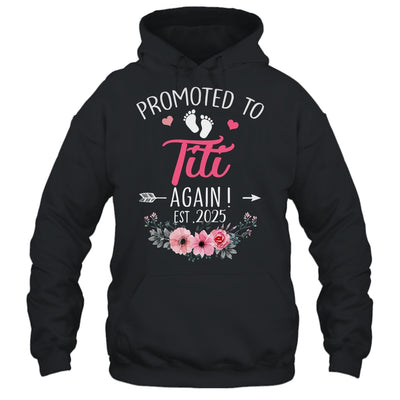 Promoted To Titi Again Est 2025 Mothers Day Shirt & Tank Top | siriusteestore