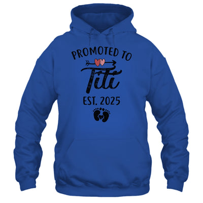 Promoted To Titi Est 2025 First Time Mothers Day Shirt & Tank Top | siriusteestore