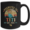 Promoted To Titi Est 2025 Retro First Time Titi Mug | siriusteestore