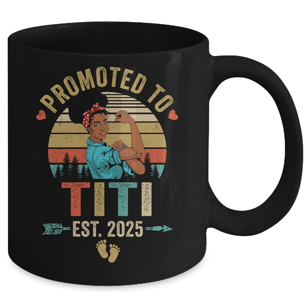 Promoted To Titi Est 2025 Vintage First Time Titi Mug | siriusteestore