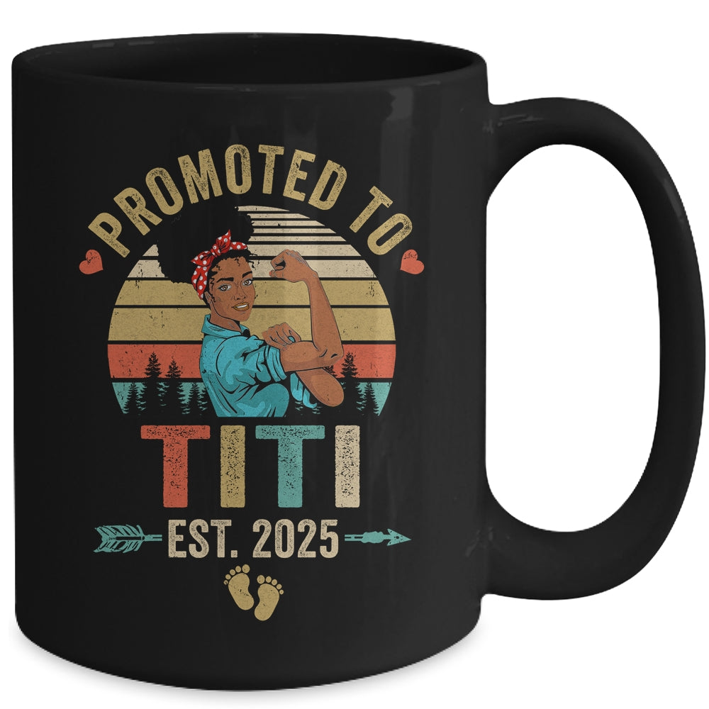 Promoted To Titi Est 2025 Vintage First Time Titi Mug | siriusteestore
