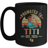 Promoted To Titi Est 2025 Vintage First Time Titi Mug | siriusteestore