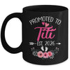 Promoted To Titi Est 2026 Mothers Day First Time Mug | siriusteestore
