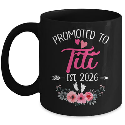 Promoted To Titi Est 2026 Mothers Day First Time Mug | siriusteestore