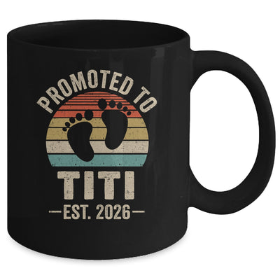 Promoted To Titi Est 2026 Mothers Day Vintage Mug | siriusteestore