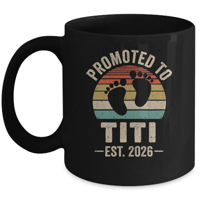 Promoted To Titi Est 2026 Mothers Day Vintage Mug | siriusteestore