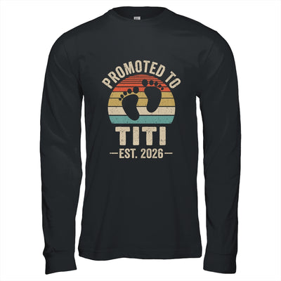 Promoted To Titi Est 2026 Mothers Day Vintage Shirt & Hoodie | siriusteestore