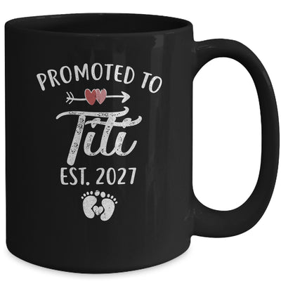 Promoted To Titi Est 2027 Funny First Time Mothers Day Mug | siriusteestore