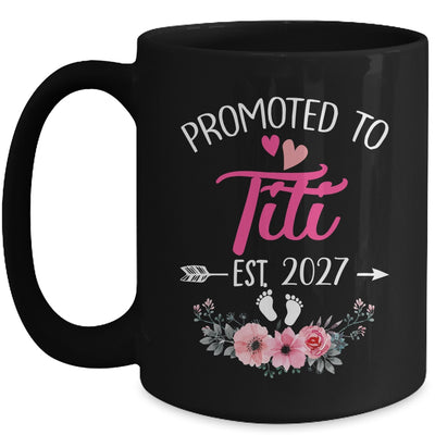 Promoted To Titi Est 2027 Mothers Day First Time Mug | siriusteestore