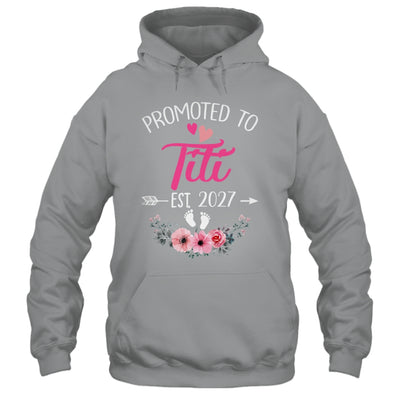 Promoted To Titi Est 2027 Mothers Day First Time Shirt & Tank Top | siriusteestore