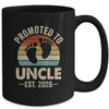 Promoted To Uncle Est 2026 Fathers Day Vintage Mug | siriusteestore