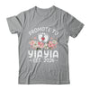 Promoted To Yiayia 2026 First Time Floral New Yiayia Shirt & Hoodie | siriusteestore