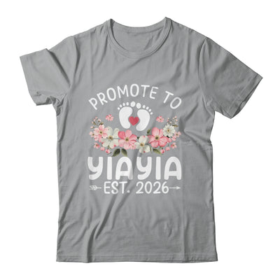 Promoted To Yiayia 2026 First Time Floral New Yiayia Shirt & Hoodie | siriusteestore