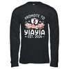 Promoted To Yiayia 2026 First Time Floral New Yiayia Shirt & Hoodie | siriusteestore