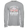 Promoted To Yiayia 2026 First Time Floral New Yiayia Shirt & Hoodie | siriusteestore
