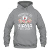 Promoted To Yiayia 2026 First Time Floral New Yiayia Shirt & Hoodie | siriusteestore