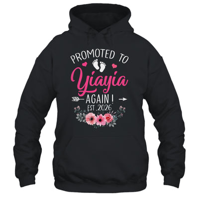 Promoted To Yiayia Again Est 2026 Mothers Day Shirt & Tank Top | siriusteestore