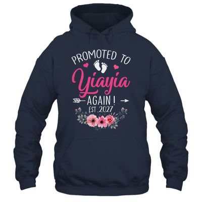 Promoted To Yiayia Again Est 2027 Mothers Day Shirt & Tank Top | siriusteestore